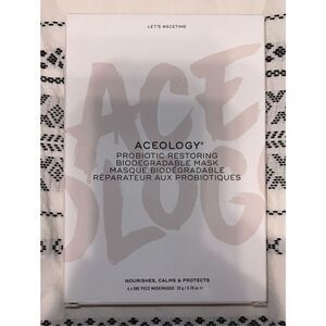 ACEOLOGY PROBIOTIC RESTORING BIODEGRADABLE MASK